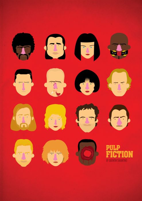 pulp fiction poster 2