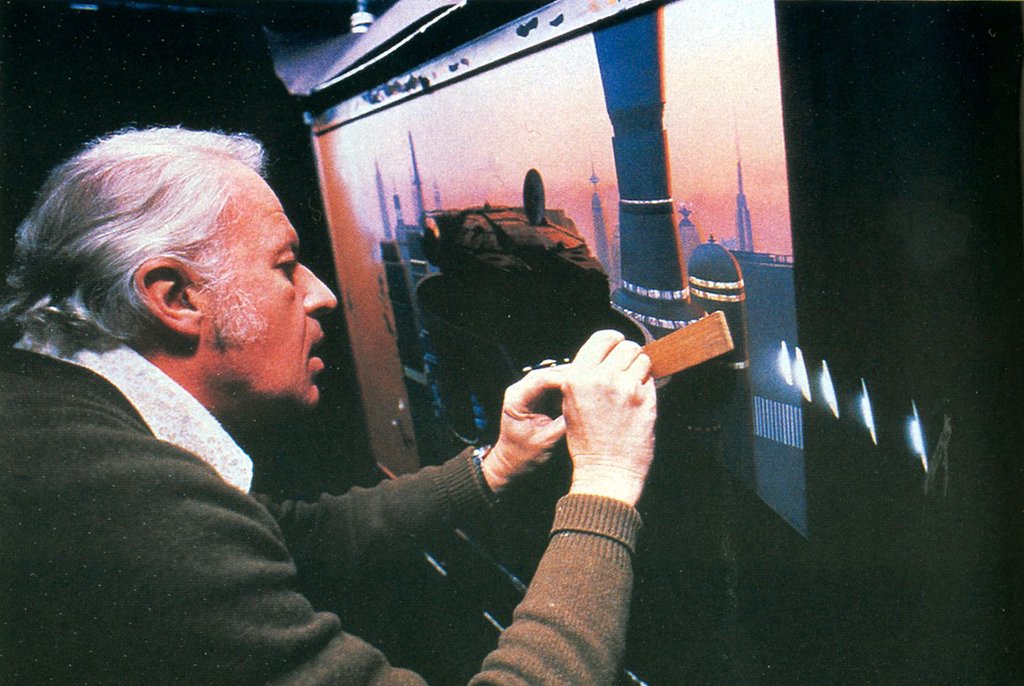 the empire strikes back matte painting