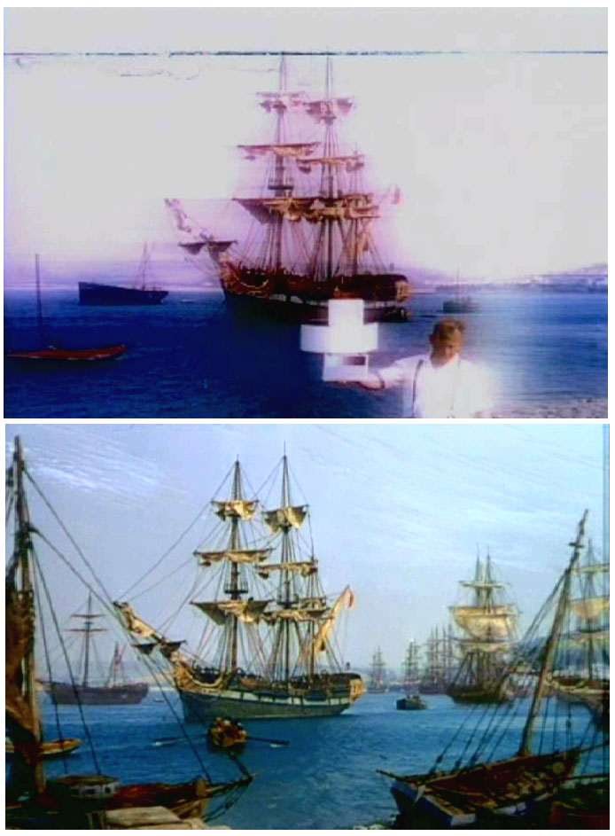 treasure island matte painting